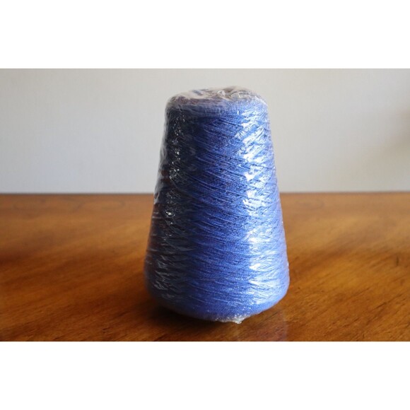 Yarn Country Other - 15.5 oz Pima Mercerized Cotton Cone Yarn Country Flag Blue Machine Hand Knitting
